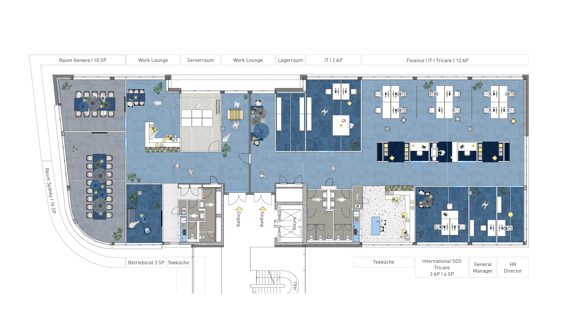 Ausschnitt Belegungsplan
